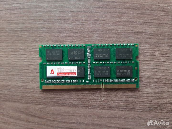 Оперативная память Azerty sodimm 8Gb DDR3L