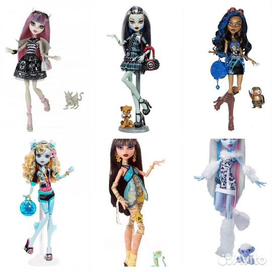 Куклы Монстер Хай аксессуары