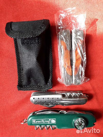 Ножи олимпиада 1980г Рыбка,Газ,мультитул