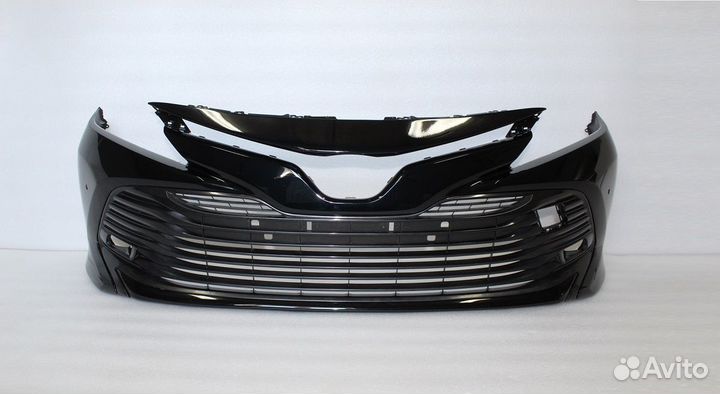 Camry 70 Бампер + решетка нижняя для 2 литра 18-21