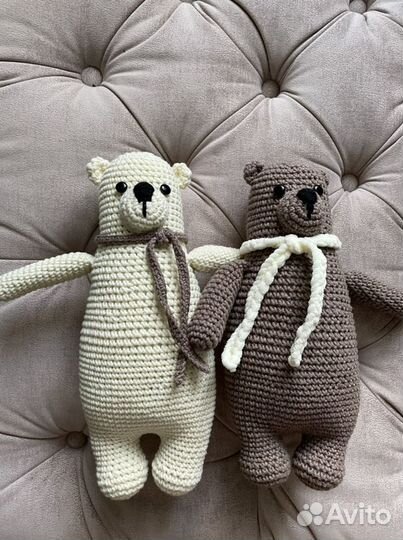 Вязаные игрушки ручной работы
