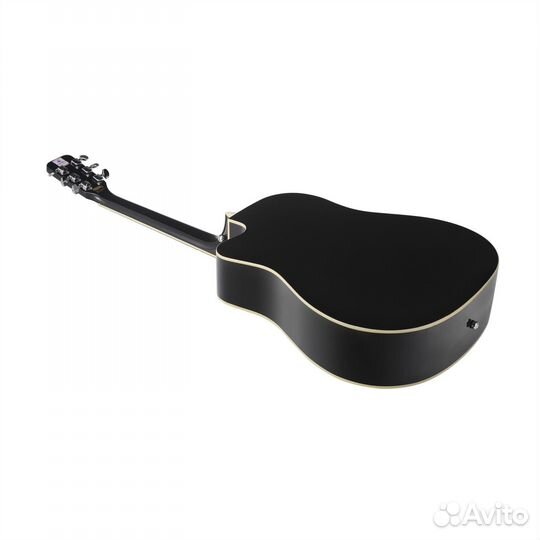 Акустическая гитара starsun DG120C-P Black + Аксес