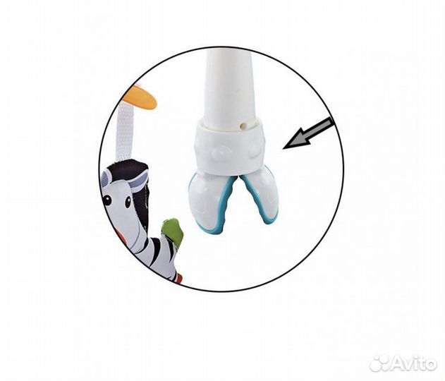 Детский музыкальный мобиль карусель на кроватку