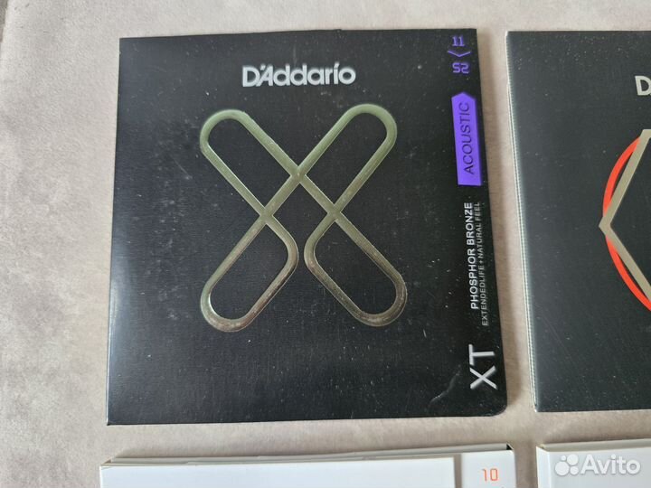 Струны для гитары D'addario XS, XT, NY XL