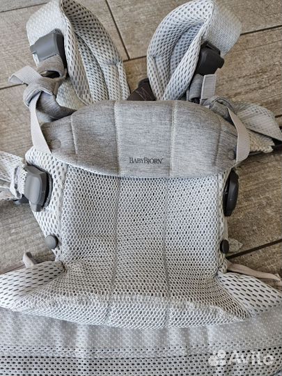 Рюкзак переноска BabyBjorn Harmony Серый