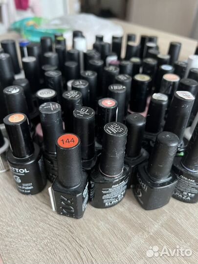 Гель лаки пакетом и штучно