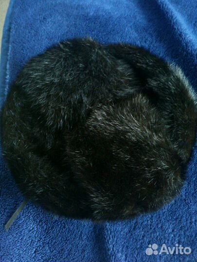 Шапка норковая мужская,не ушанка. размер 55-57