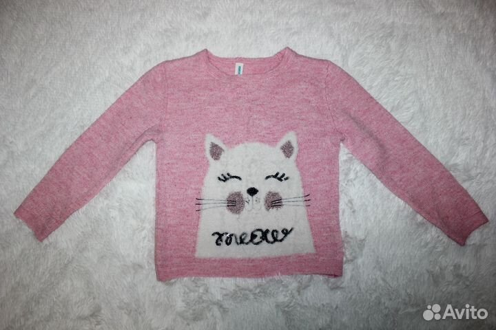 Свитер, кофта на девочку 120-128 см