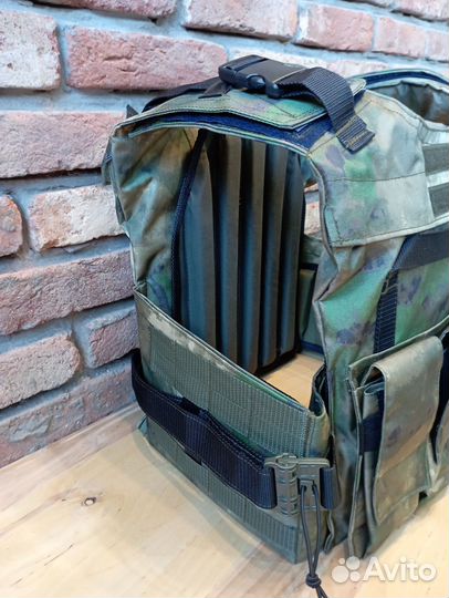 Бронежилет Мох с бронепластинами 5й класс