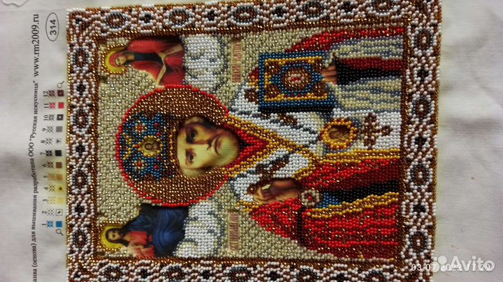 Иконы вышитые бисером