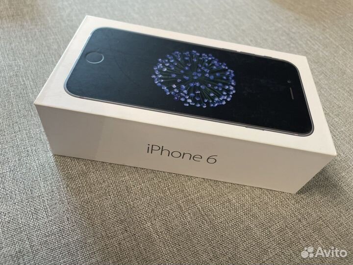 Коробка для iPhone 6 (коробка+наушники оригинал)