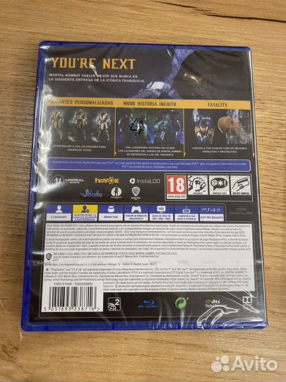 Mortal Kombat 11 диск для PS4 новый