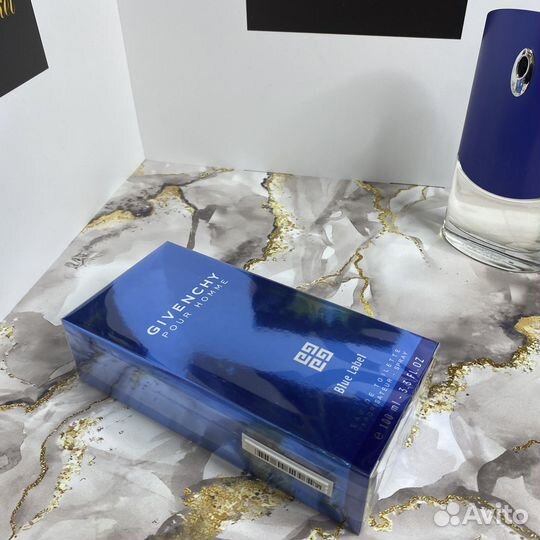 Givenchy Pour Homme Blue Label Мужские Новые EDT