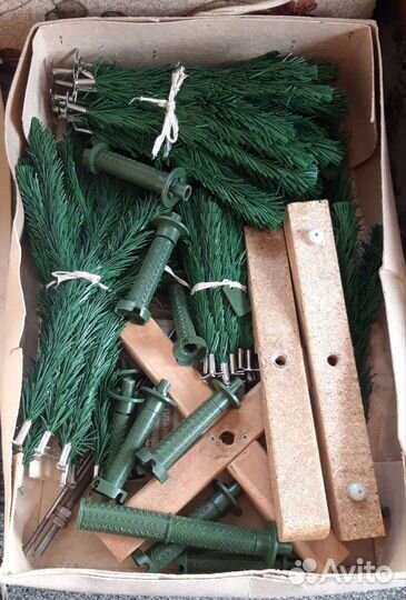 Ёлка искусственная. 70е годы прошлого века