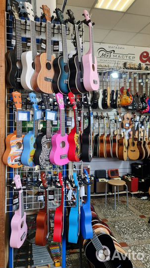 Укулеле 100 наименований от сопранино до баритона