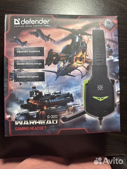 Наушники Defender warhead G-320