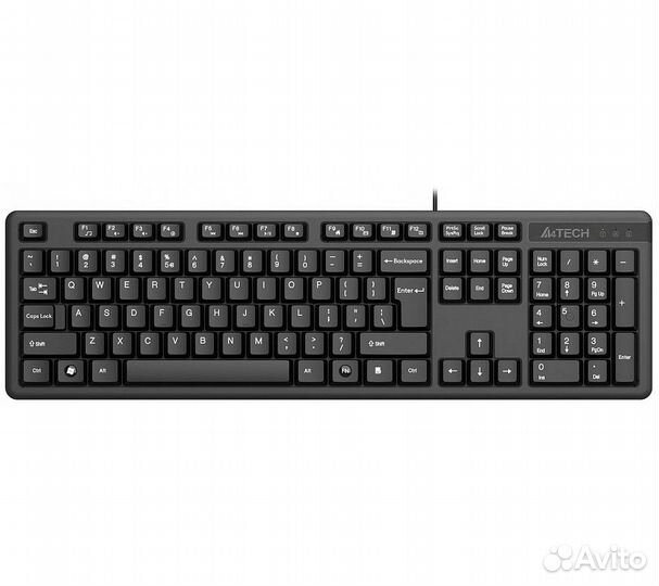 Клавиатура + мышь A4Tech KK-3330S, черный