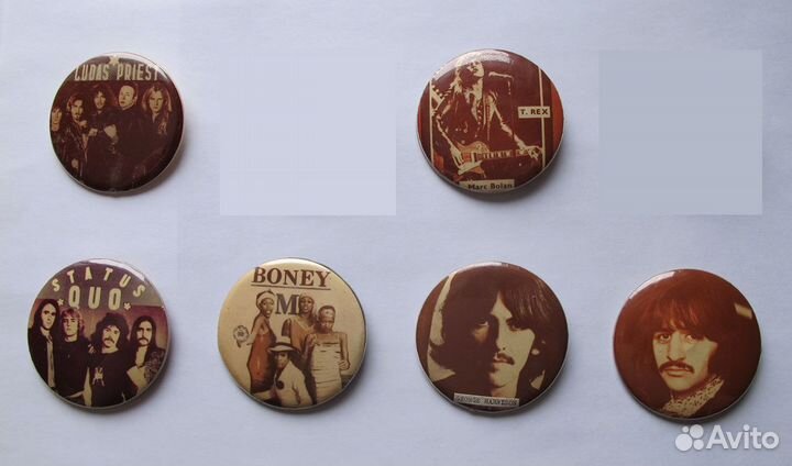 Винтажные значки