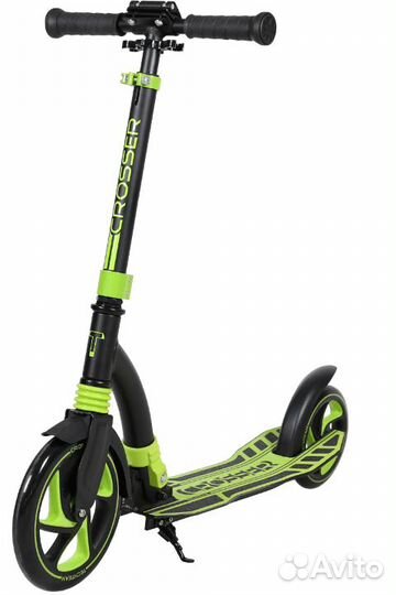 Самокат городской TechTeam crosser зеленый