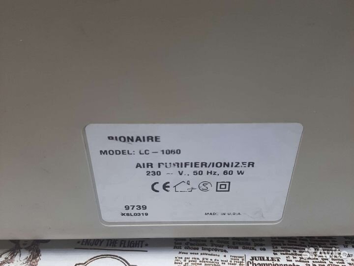 Очиститель воздуха Bionaire LC -1060