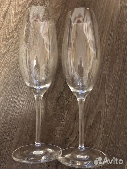 Фужеры чешское стекло 7 штук