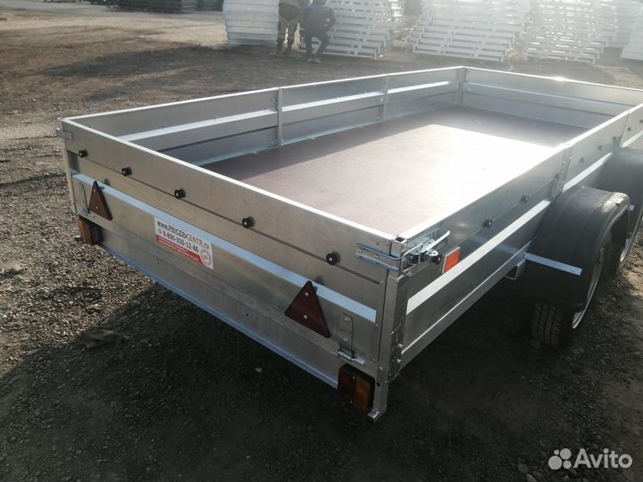 Двухосный легковой прицеп