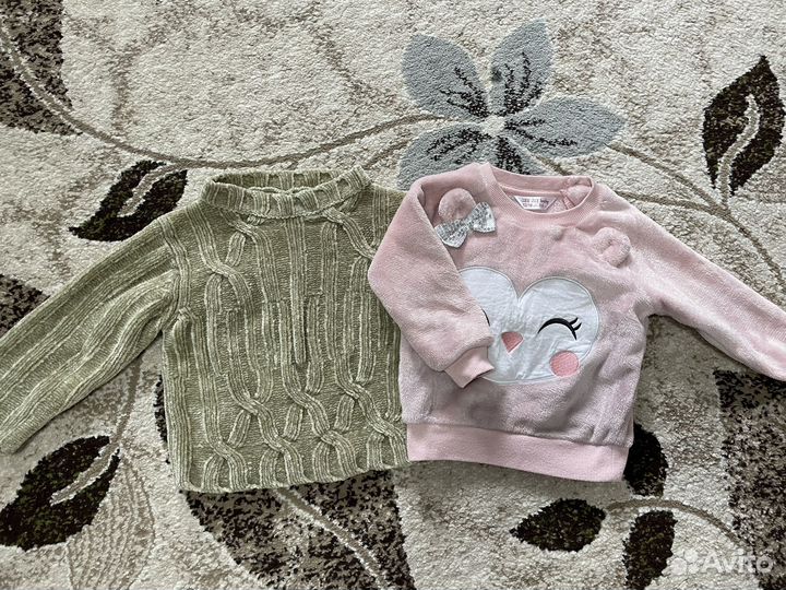 Вещи пакетом на девочку 92 98