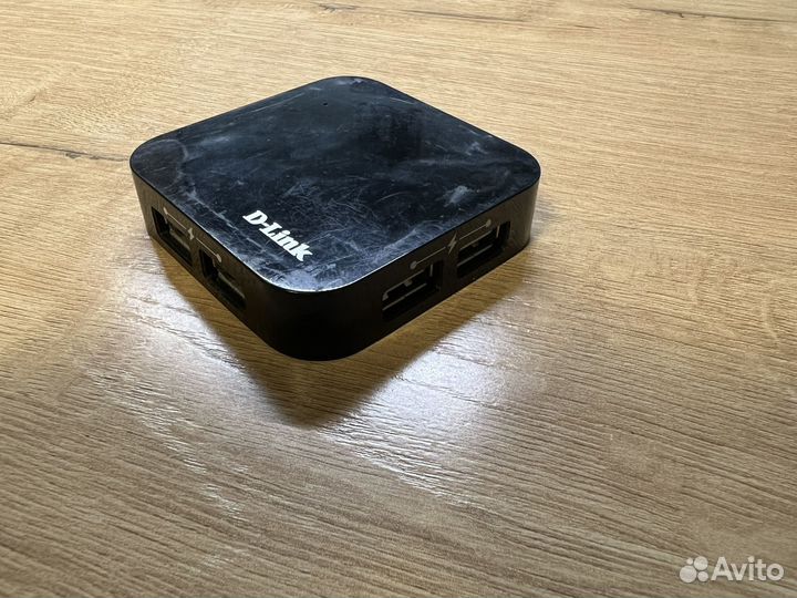 Usb hub d-link 4 порта + доп питание