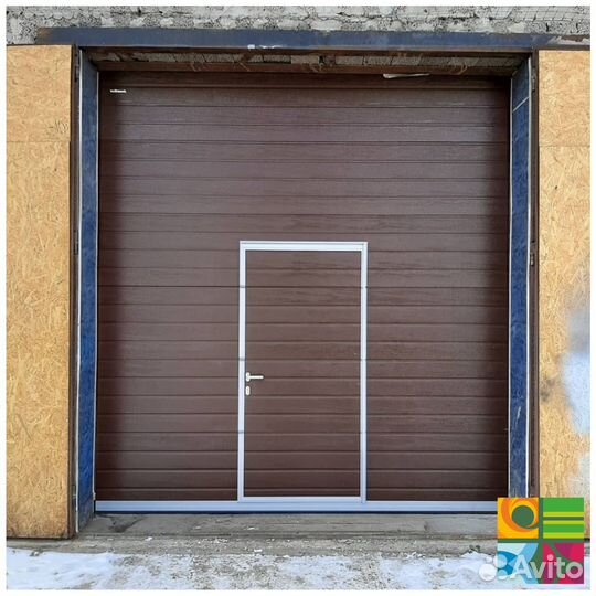 Секционные ворота alutech