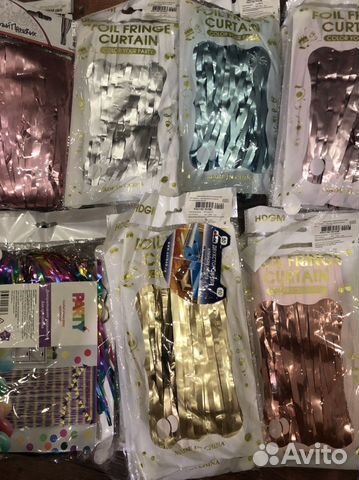 Дождик для фотозоны Занавес