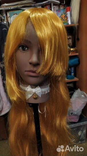 Парик для косплея цветной