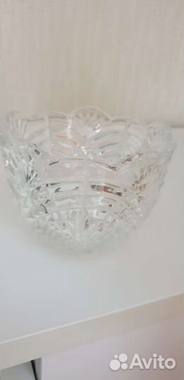 Хрустальный салатник/ конфетница СССР