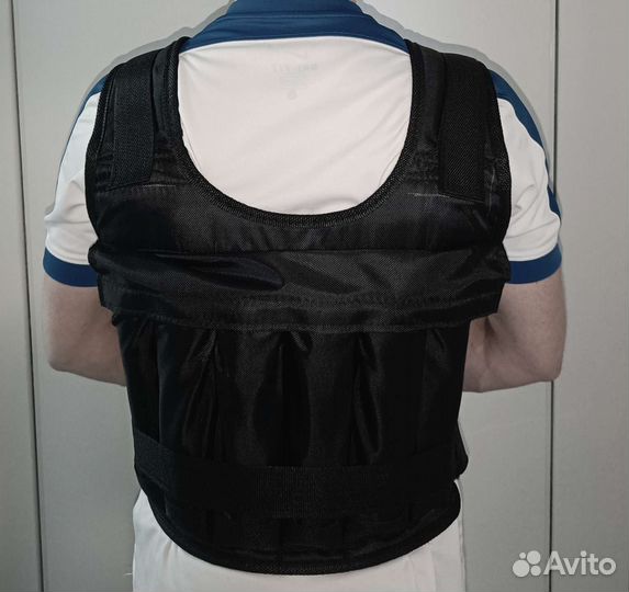 Новый Жилет утяжелитель с грузом 15 кг