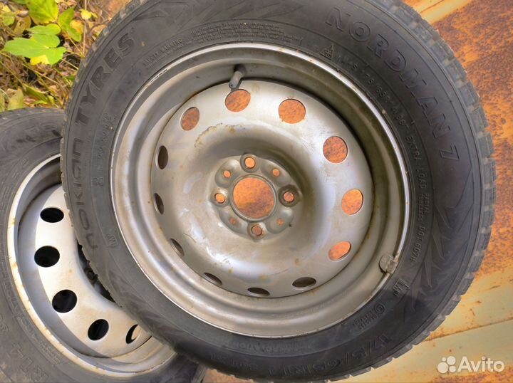 Колеса зимние в сборе на ваз