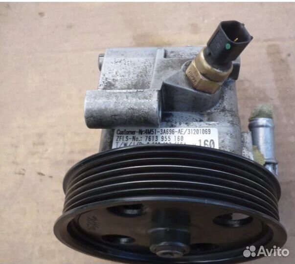 Гур насос гидроусилителя Ford focus 2 дорестайл