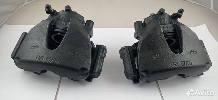 Суппорт тормозной передний opel astra G