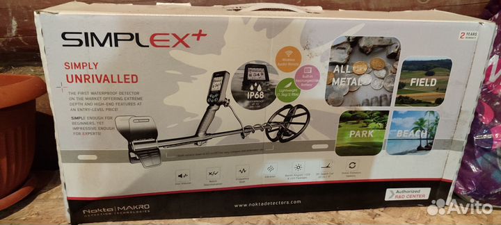 Металлоискатель nokta macro simplex plus
