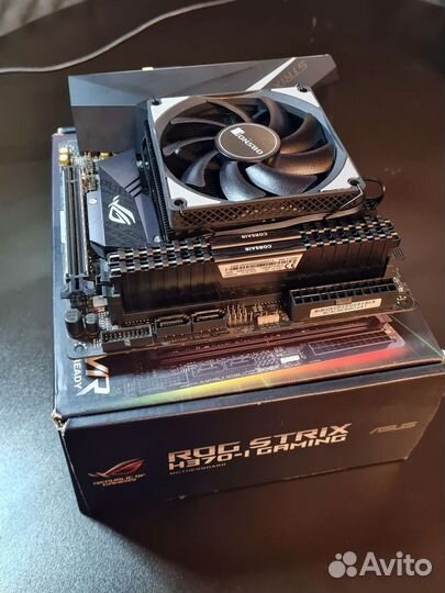 Материнская плата LGA1151v2 mini-itx Asus H370-i