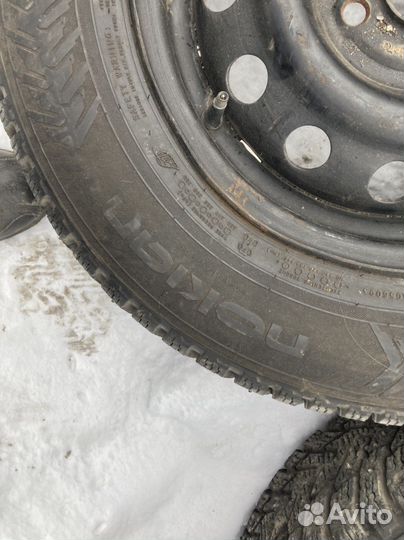 Колесо на chevralet lanos 2 шт в сборе