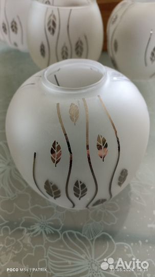 Плафоны 4шт для люстры или бра