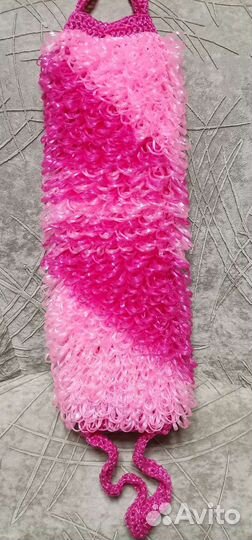 Мочалка ручной работы