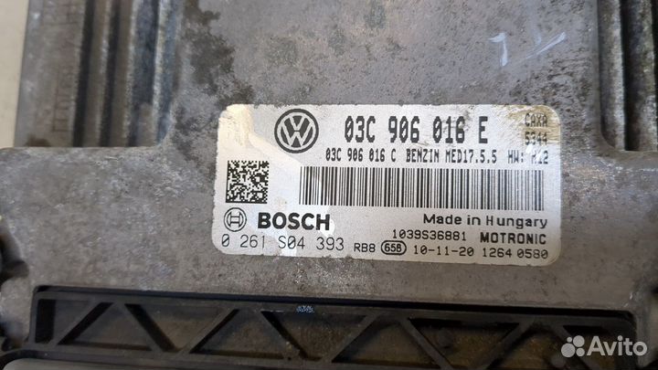 Блок управления двигателем Skoda Octavia (A5), 2011