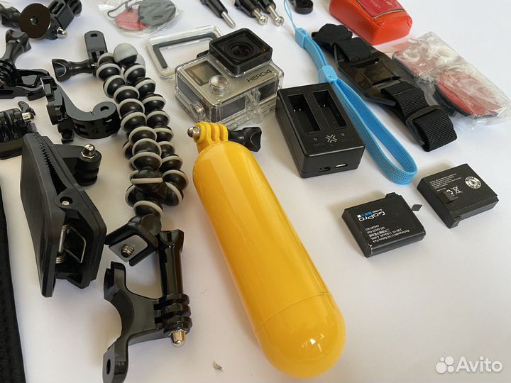 Экшн камера GoPro Hero 4 black + аксессуары