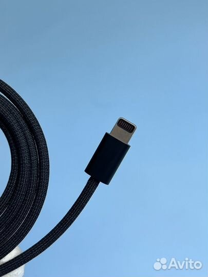 Кабель Apple Type-c to Lightning Black Woven