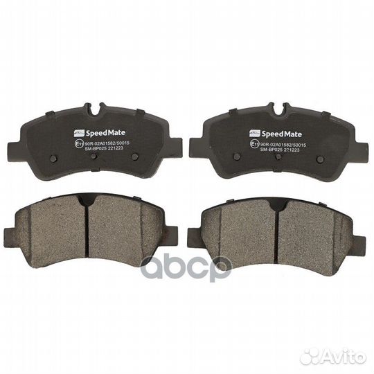 Колодки зад.ford Tourneo/ford Transit smbp025