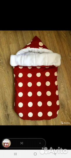 Зимний Конверт на выписку