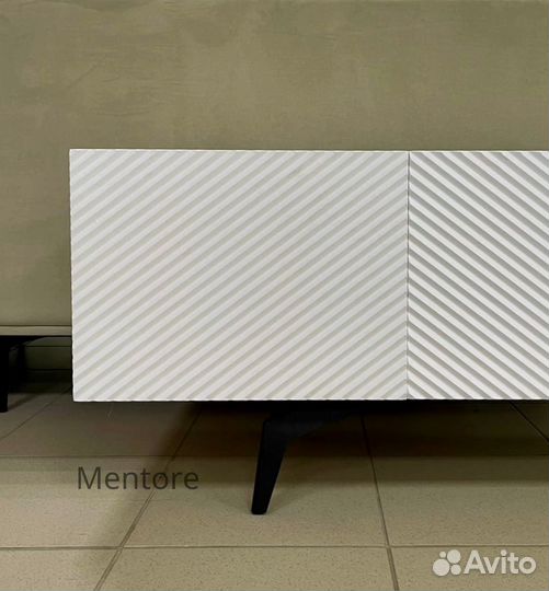 Тумба тв Bravo в белом цвете (конструктор)