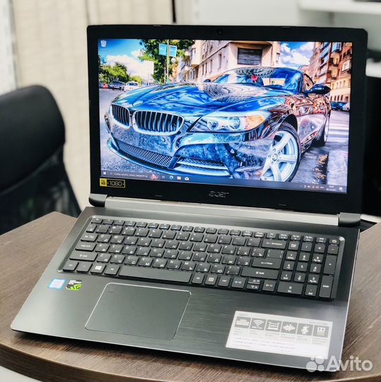 Игровой Acer 15,6/I5-7300HQ/1050/16Gb/SSD/Гарантия