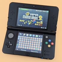 New Nintendo 3DS, 200 игр, 128 Gb