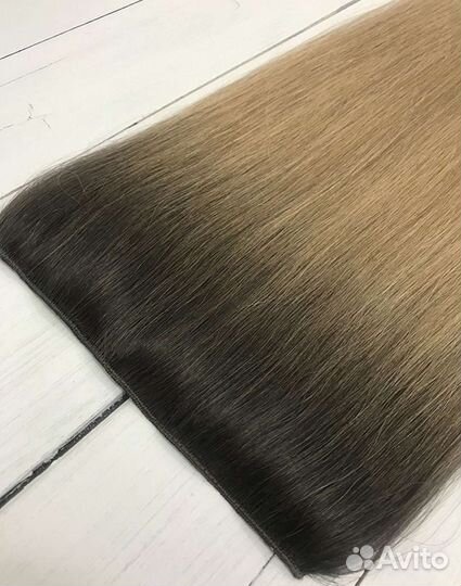 Натуральные накладные волосы